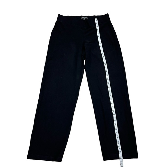 Eileen Fisher Black Pull On Crepe Stretchy Casual Pants Size S - Picture 9 of 13